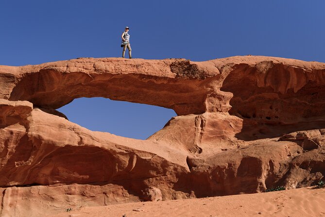 Full-Day 8 Hour Jeep Tour into Wadi Rum Protected Area with Stay - Little Arch and Lawrence’s House