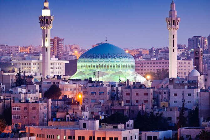 Full Day Amman Private Luxury City Tour - King Abdullah Mosque and its 35-meter dome