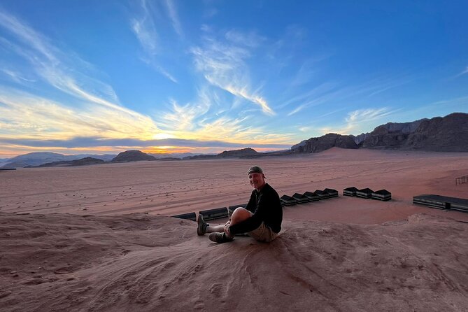 Full Day Jeep and Camel Tour - Khazali Canyon and Nabatean carvings