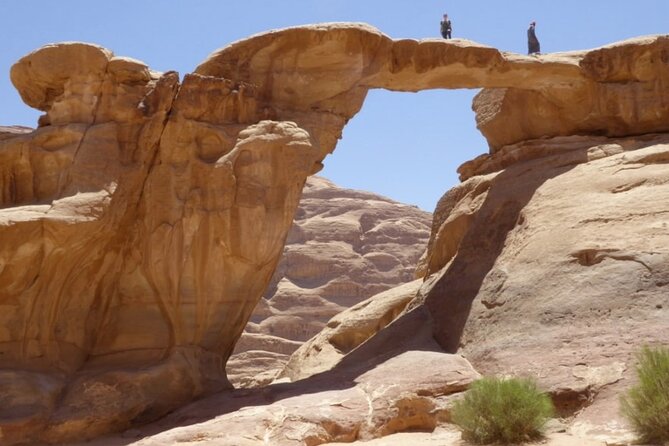 Full Day Jeep Tour and Overnight in Wadi Rum - Mushroom Rock and Burdah from below