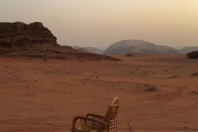 Full day Jeep Tour in Wadi Rum desert - Um Frouth Rock Bridge before sunset
