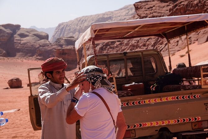 Full Day Jeep Tour in Wadi Rum (incl. Bedouin picnic lunch) - The Abu Khashaba Canyon walk