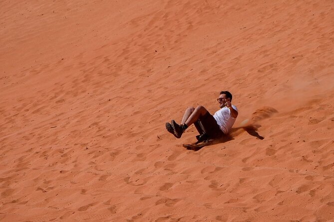 Full Day Jeep Tour in Wadi Rum (incl. Bedouin picnic lunch) - Meeting your 4x4 beside the Wadi Rum Rest House