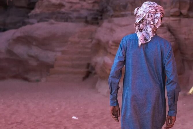 Full-Day Jeep Tour in Wadi Rum with Overnight Stay - Bedouin lunch beneath Wadi Rum’s cliffs