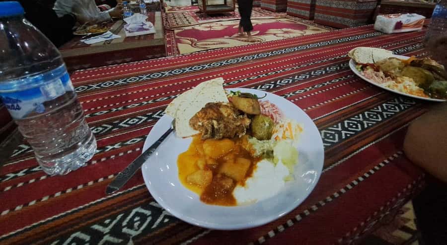 Full Day Jeep Tour + Overnight & Dinner in Bedouin Camp - Little Bridge and the red dunes