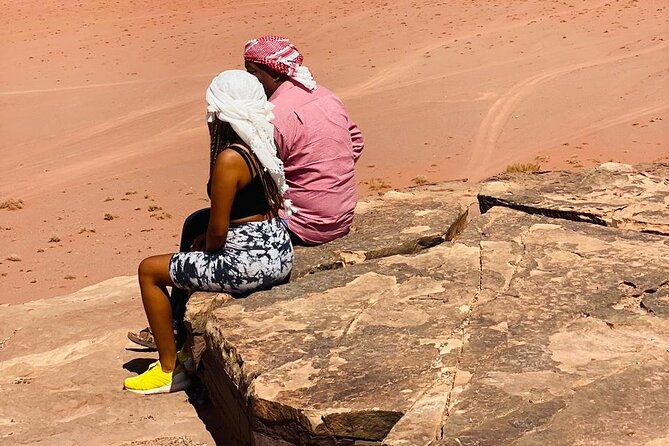 Full Day Jeep Tour & Traditional Lunch - Wadi Rum Desert Highlights - Walking through Abu Khashaba Canyon