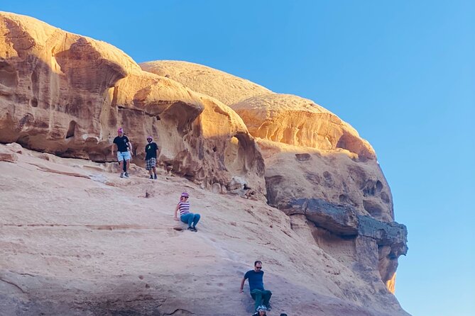 Full Day Jeep Tour & Traditional Lunch - Wadi Rum Desert Highlights - Red Sand Dune and two rock bridges
