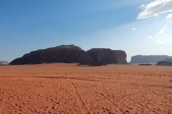 Full-Day Jeep Tour, Wadi Rum Desert Highlights - Little Rock Bridge, an easy climb with a wide view