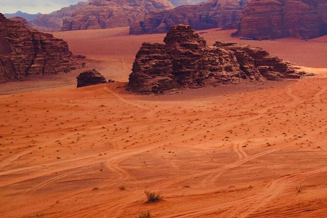 Full-Day Jeep Tour, Wadi Rum Desert Highlights - Mushroom Rock, a quick natural wonder