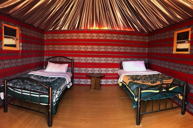 Full Day Jeep Tour with Overnight in Bedouin Camp - Red dunes, sandboarding, and movie scenery
