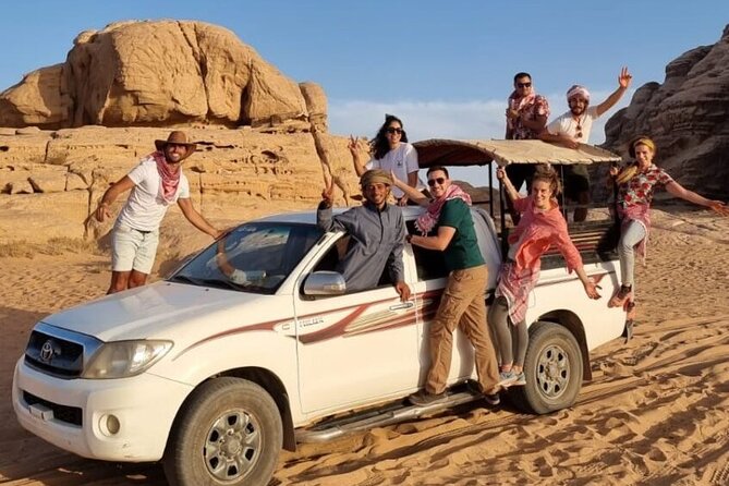 Full Day Jeep Tour with Overnight in Bedouin Camp - A traditional lunch prepared in the desert