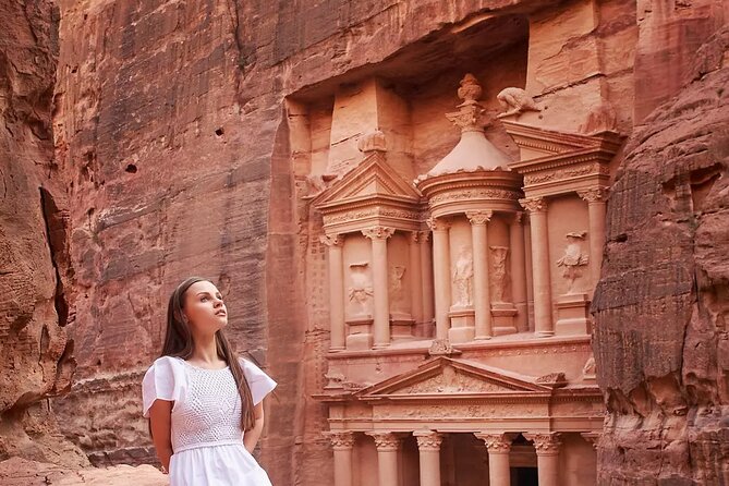 Full Day Petra Private Guided Tour From Amman or Airport - The Treasury and Petra’s Main Sights
