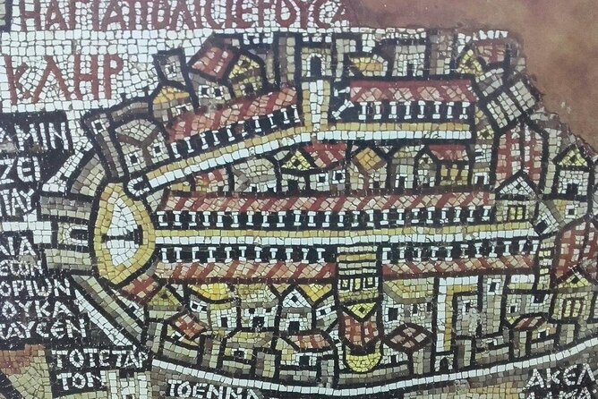 Full Day Tour in Baptism Site, Mount Nebo and Madaba - Madaba and the sixth-century map