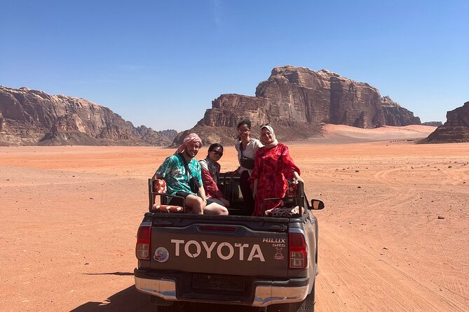 Full-Day Tour In Wadi Rum Desert - Khazali Canyon and the marks left in its walls