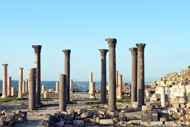 Full Day Tour : Jerash, Ajloun, Umm Qais - Umm Qais: wide views and Roman remains