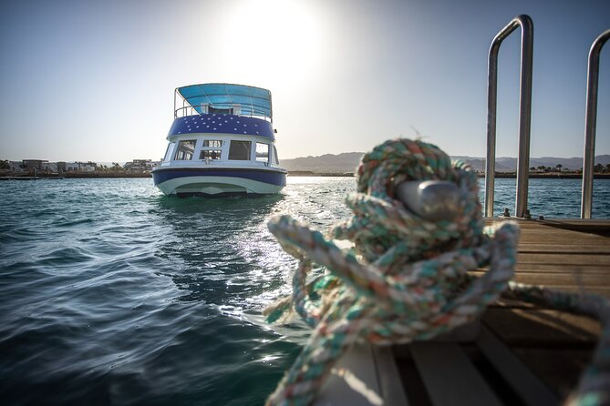 Glass-Bottom Boat 2-hours Tour and Coral-Reef Viewing from Aqaba - Snorkeling time for confident and cautious swimmers