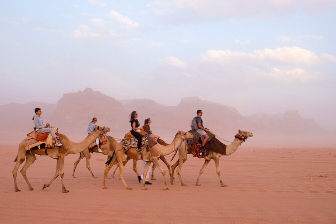 Half day Jeep Tour with Camel Ride and overnight in Camp (All Meals incl.) - A Bedouin picnic lunch in the open air