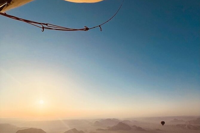 Hot Air Balloon Flight at Wadi Rum - Why Wadi Rum looks so different from a balloon