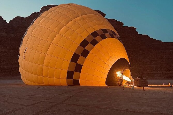 Hot Air Balloon Flight at Wadi Rum - Weather, cancellation, and backup planning