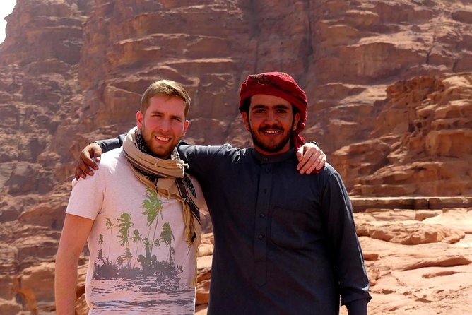 Jeep Tours in Wadi Rum with Bedouin Guide 2,3,4,5 hours | Magic Bedouin Star - Jebel Khazali and its old inscriptions