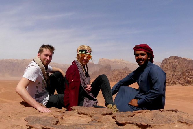 Jeep Tours in Wadi Rum with Bedouin Guide 2,3,4,5 hours | Magic Bedouin Star - Little Bridge, a short climb with a big view
