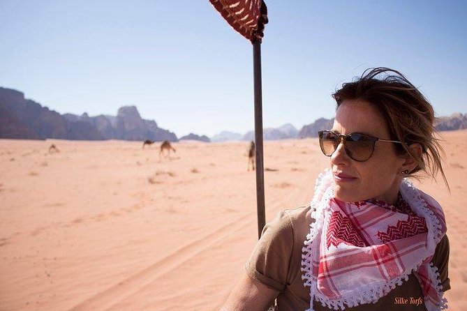 Jeep Tours in Wadi Rum with Bedouin Guide 2,3,4,5 hours | Magic Bedouin Star - Um Frouth Bridge and the White Desert sunset