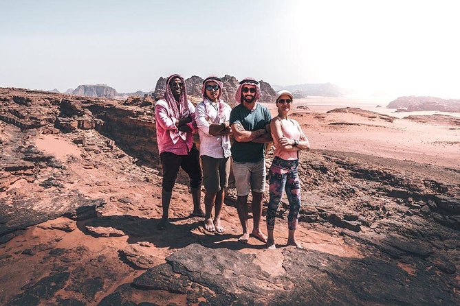 Lawrence's House Jeep Tour (5 hours) - Walking the Al Ramal red sand dune