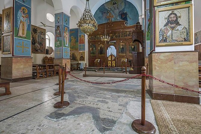 Madaba, Mount Nebo, and Dead Sea from Amman with Lunch - Four hours at the lowest point on Earth