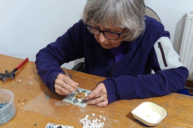 Mosaic Art Class in Amman - Samir’s teaching style