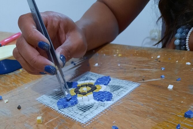 Mosaic Art Class in Amman - What the $46 price gets you