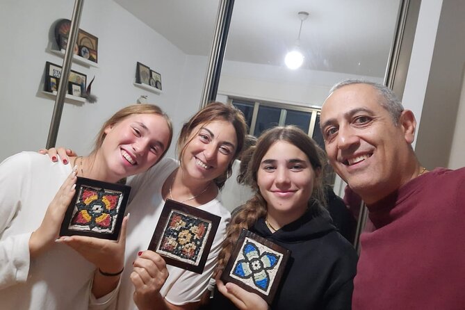 Mosaic Art Class in Amman - The first stage: choosing your design