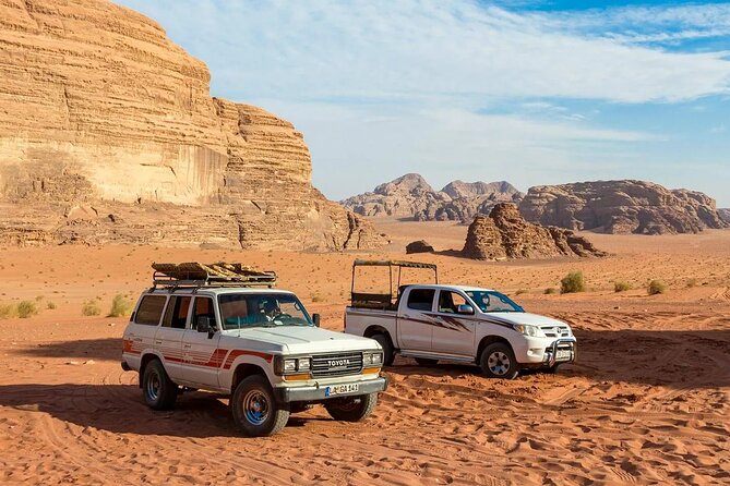 One Day Petra and Wadi Rum with Pick Up - Four hours among Petra’s carved monuments