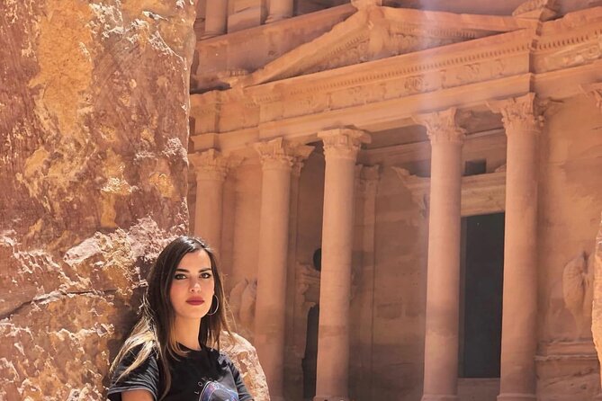 Petra and Little Petra Private Guided Tour - The Treasury, facades, theater, and royal tombs