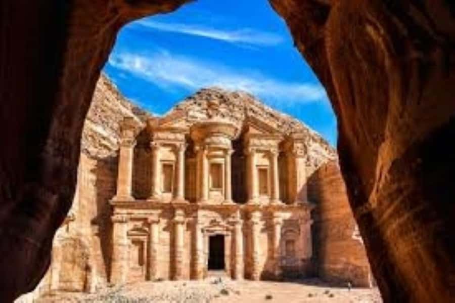 Petra & Dead Sea Private day tour - Walking into Petra through the Siq
