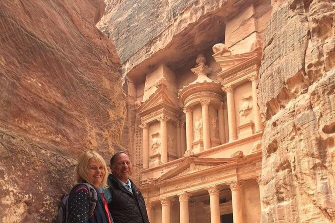 Petra Full-Day Private Tour from Amman or Airport - Walking through Petra’s Siq