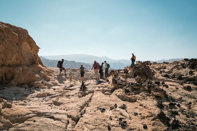 Petra to Wadi Rum Trek - 6 Days - Day one: Petra’s Sabra route and a demanding 24 kilometers