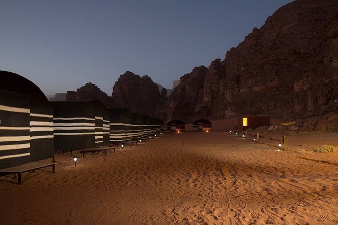 Private 1 Day Wadi Rum Desert Tour - Sunset at the bivouac and dinner by the fire