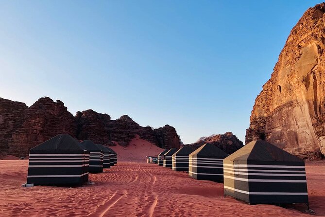 Private 2Day Jeep Tour with Overnight in Bedouin Camp in Wadi Rum - Om Gada Canyon and Wadi Sabet viewpoint