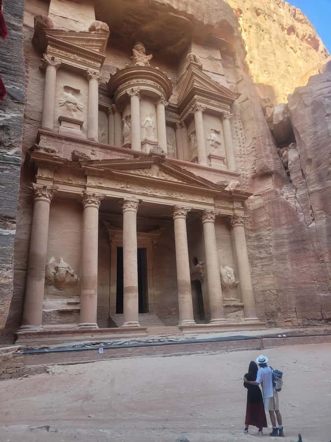 Private 3-Hour Guided Tour of Petra with Hotel Pickup . - The theater viewpoint and Petra’s hills