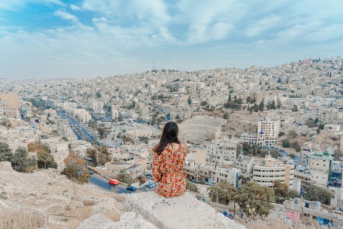 Private Amman City Sightseeing with Optional Arabic Mezze Lunch and Turkish Bath - King Abdullah Mosque and Amman’s modern center
