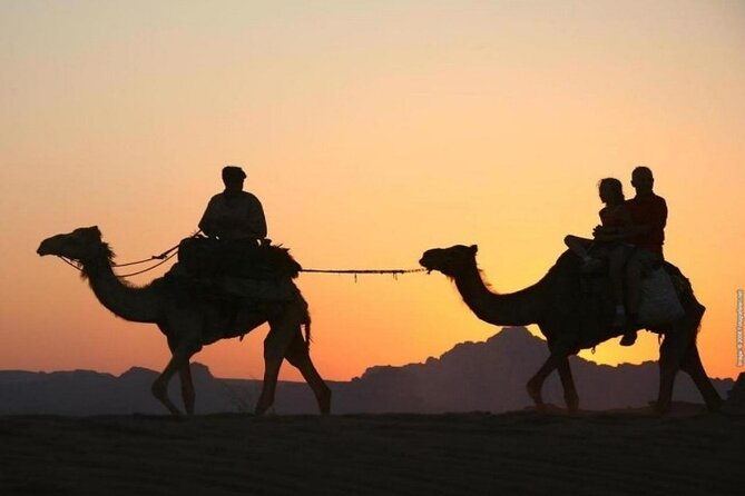 Private Camel Ride Sunset View at Wadi Rum, 30% off - Booking details that affect the decision