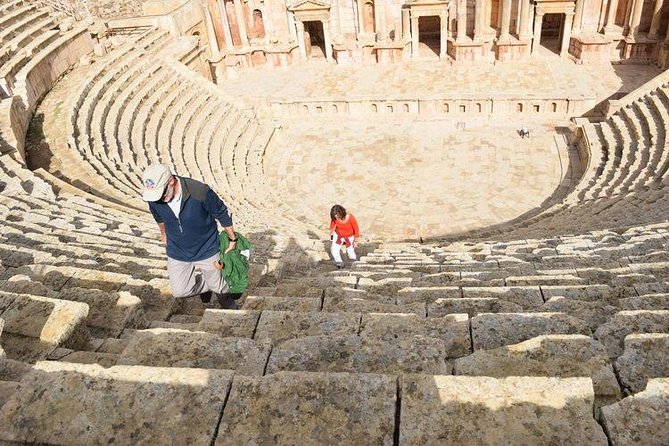 Private Day Trip to Jerash, Umm Qais and Ajloun Castle from Amman - Umm Qais: Roman ruins with a wide view