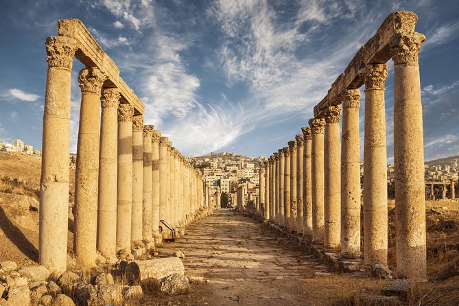 Private Tour: Full Day Trip of Jerash, Umm Qais, and Pella from Amman - Umm Qais and ancient Gadara above the valley