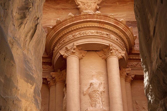 Private Tour: Petra and Little Petra Day Trip from Aqaba - Entering Petra through the 1.2-kilometer Siq