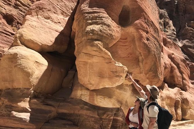 Private Tour Petra with Monastery El Deir and lunch - The main trail beyond the Treasury