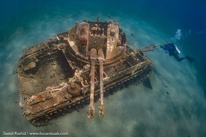 Scuba Diving for Certified Divers - Meeting the C-130 Hercules underwater
