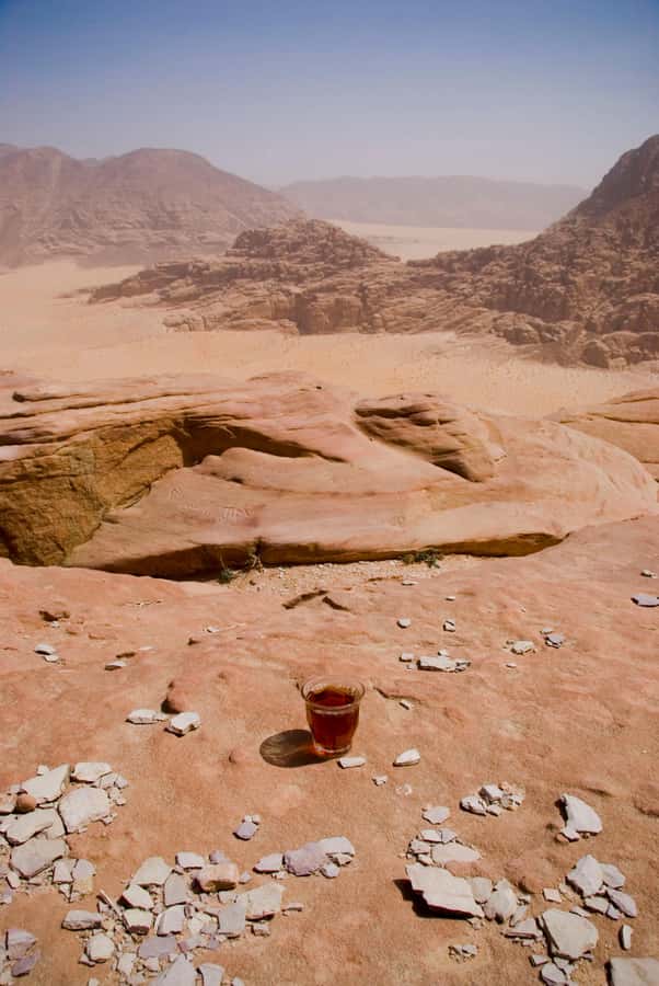 Wadi Rum: 10 Hour Jeep Tour Pass, Camel, Sandbording & Lunch - Lunch, tea, and staying hydrated