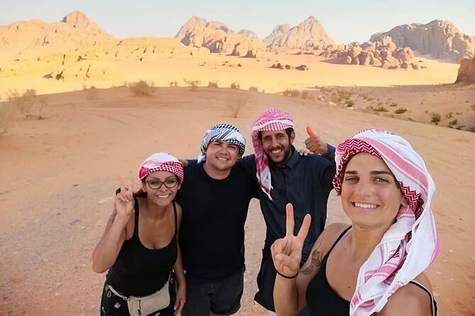 Wadi Rum 2-Day Jeep Tour with Meals and Overnight in Bedouin Camp - Underground dinner and a night of stars