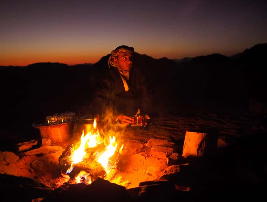 Wadi Rum: 2 Hour Camel Ride at Sunset/Sunrise Overnight - Breakfast and the morning departure