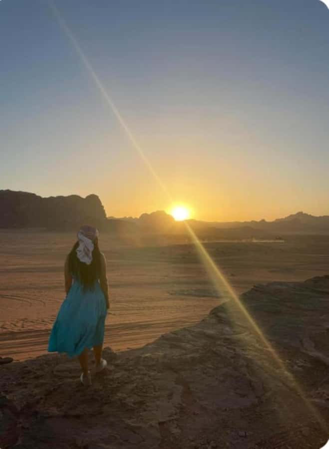 Wadi Rum (2) hour jeep morning tour or sunset tour - What $33 really buys you